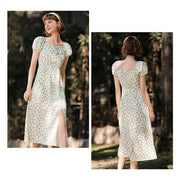 floral chiffon dress, view 6 - MRSLM