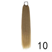 synthetic wrap around ponytail extensions, view 3 - MRSLM