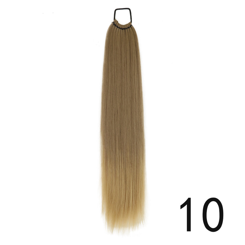 synthetic wrap around ponytail extensions, view 3 - MRSLM