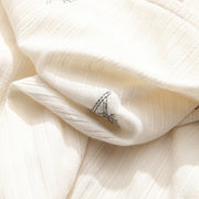 square neck embroidery puff t-shirt, view 7 - MRSLM