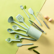 silicone kitchen utensils set, view 9 - MRSLM