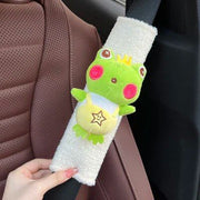 heart frog seat belt shoulder cover, view 4 - MRSLM