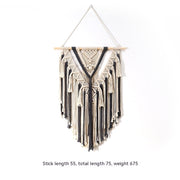 bohemian hand-woven wall tassel, view 7 - MRSLM
