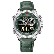 men's dual display multifunction watch, view 2 - MRSLM