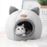 Cozy cave cat bed, view 7 - MRSLM
