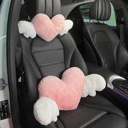heart-shaped car headrest cushion, view 6 - MRSLM
