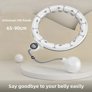adjustable weighted smart hula hoop, view 8 - MRSLM