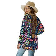 long sleeve cardigan jacket, view 3 - MRSLM