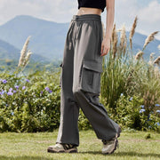 women's wide leg summer pants, view 3 - MRSLM
