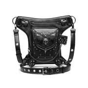Punk skull chain crossbody bag, view 5 - MRSLM