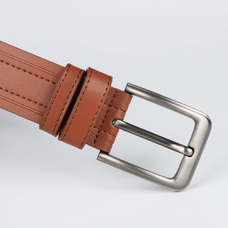 men's leather ratchet belt, view 7 - MRSLM