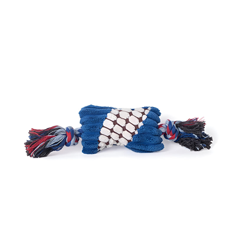 cotton rope dog toy, view 2 - MRSLM