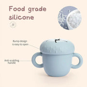 Silicone toddler snack cup, view 8 - MRSLM