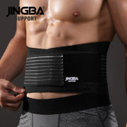 men's waist and back support fitness belt, view 2 - MRSLM