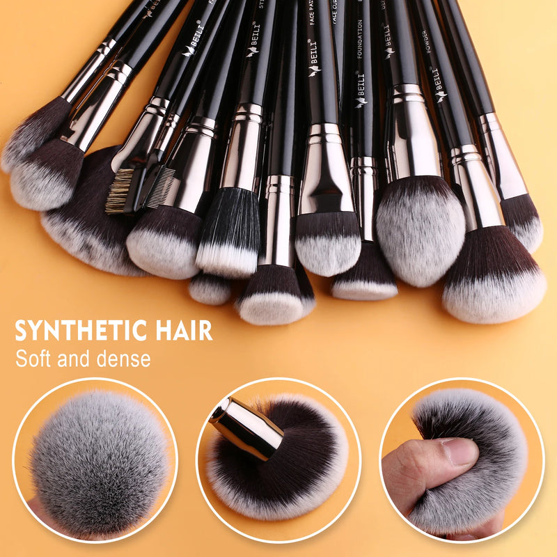 professional makeup brush set, view 6 - MRSLM