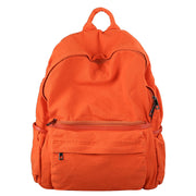retro washed canvas backpack, view 6 - MRSLM