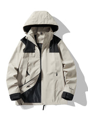 hooded waterproof outdoor jacket, view 8 - MRSLM