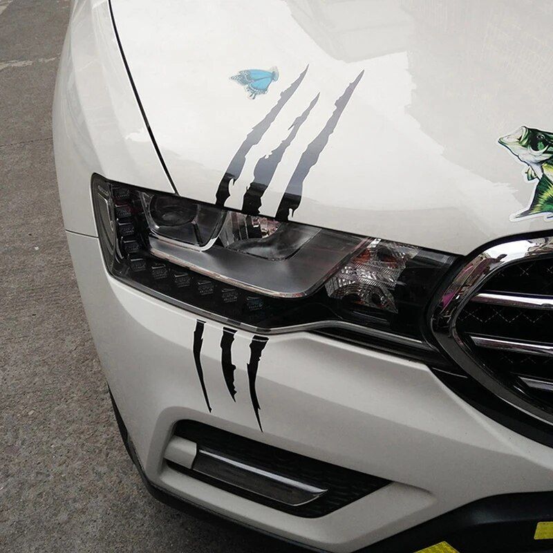 monster claw headlight decal, view 6 - MRSLM