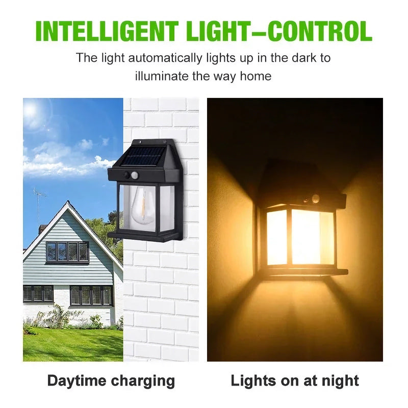 Solar induction wall lamp, view 8 - MRSLM