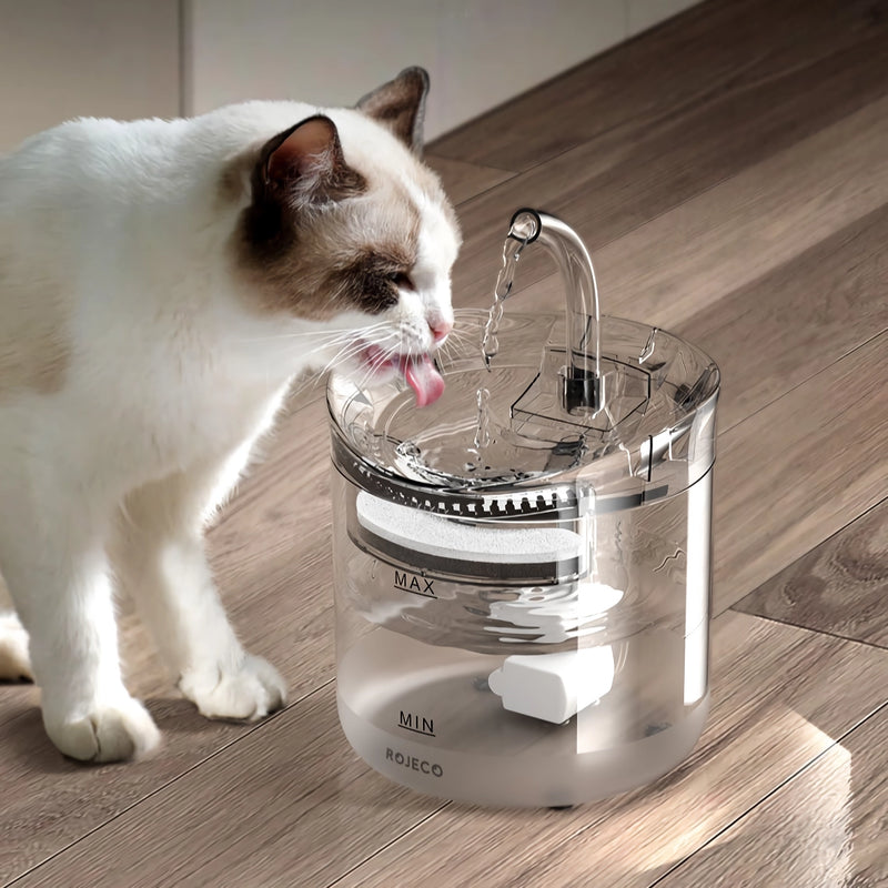 automatic cat water fountain, view 3 - MRSLM