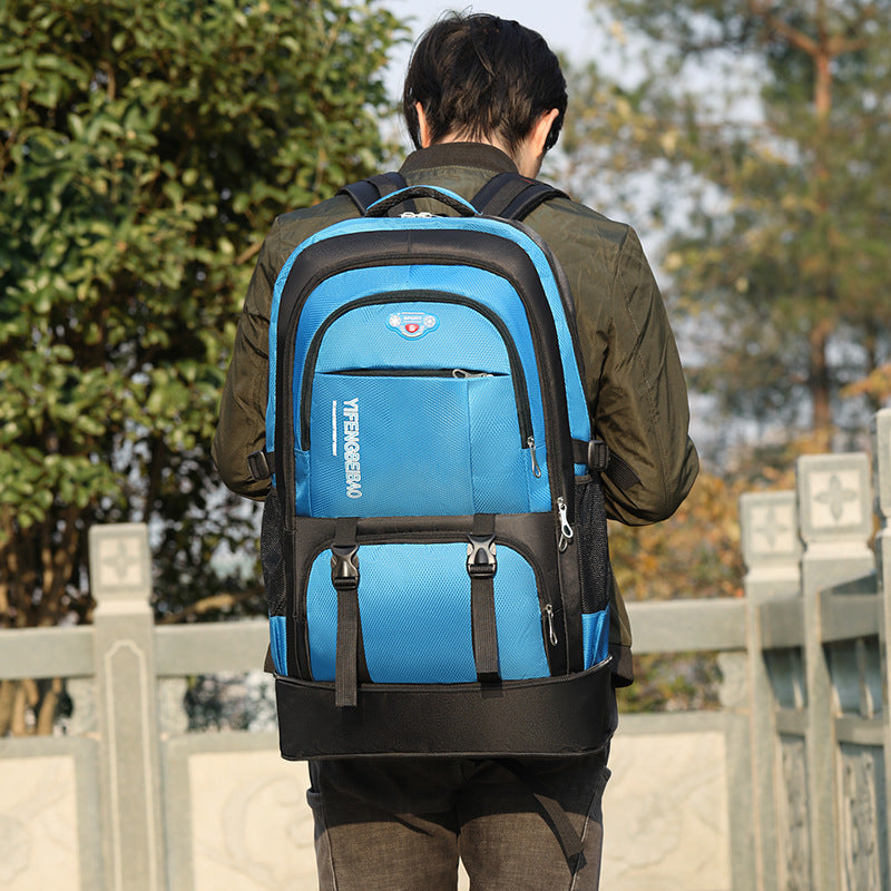 65L travel hiking backpack, view 5 - MRSLM