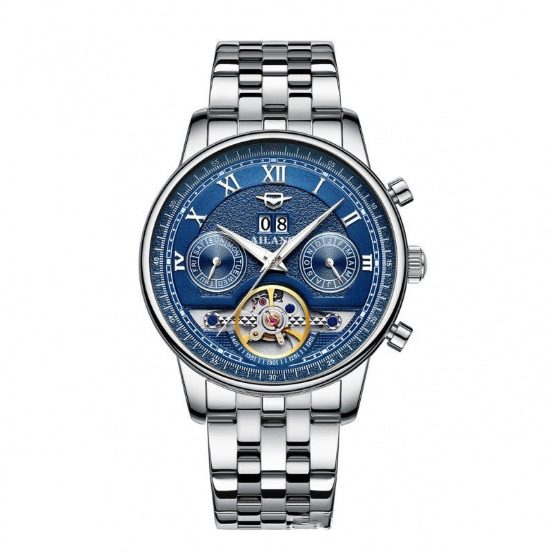 men's sun moon stars automatic watch, view 17 - MRSLM