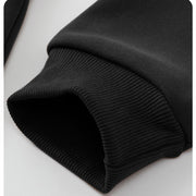 loose thick round neck sweatshirt, view 10 - MRSLM