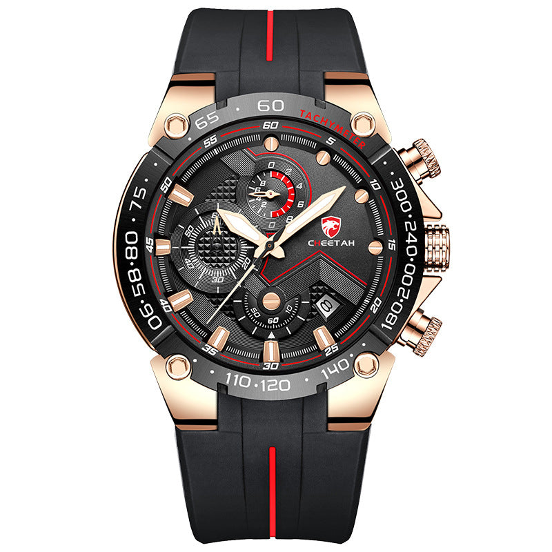 men's luminous sports watch, view 5 - MRSLM