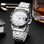 men's calendar business quartz watch, view 3 - MRSLM