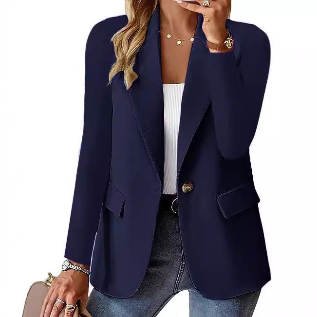 Women's casual blazer jacket, view 4 - MRSLM