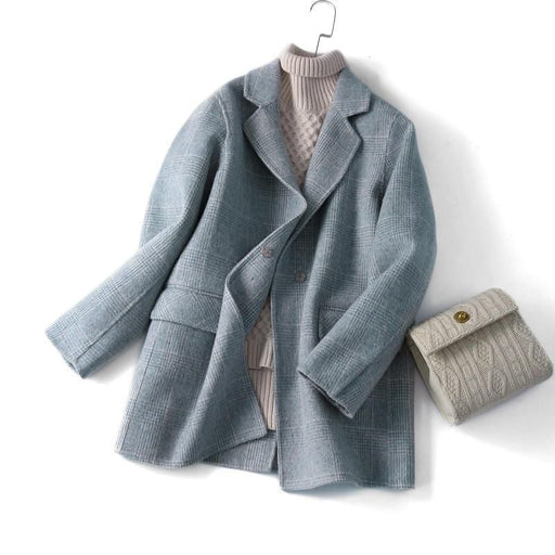 Wool blend winter coat, view 2 - MRSLM