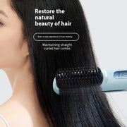 rechargeable ceramic heating hair comb, view 2 - MRSLM