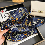 pure silk square scarf, view 2 - MRSLM