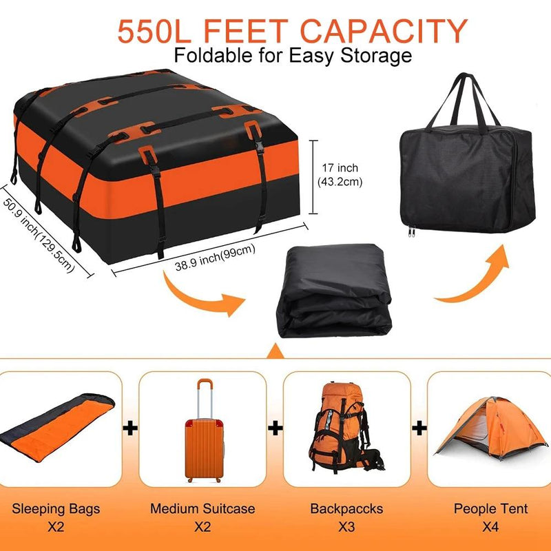 rooftop cargo carrier bag, view 4 - MRSLM