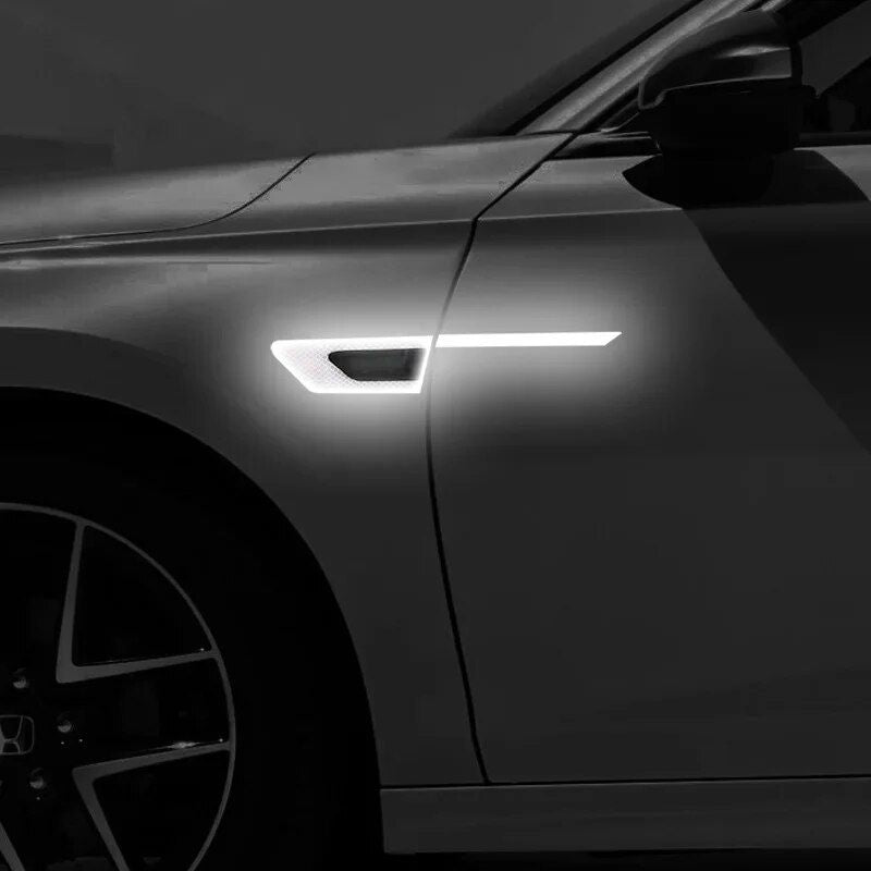 reflective car door strips, view 4 - MRSLM