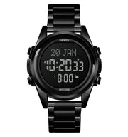 men's electronic steel watch, view 6 - MRSLM