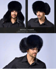 mens winter ushanka hat earmuffs, view 9 - MRSLM