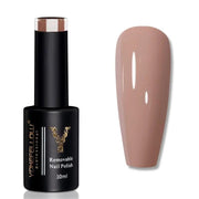 coffee brown gel nail polish, view 2 - MRSLM