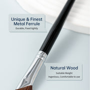 precision goat hair contour makeup brush, view 5 - MRSLM