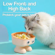 adjustable height cat feeder, view 9 - MRSLM