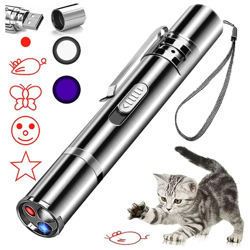USB rechargeable laser cat toy - MRSLM