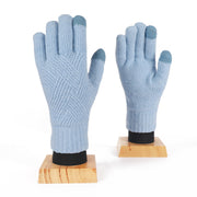 wool touch screen gloves, view 5 - MRSLM