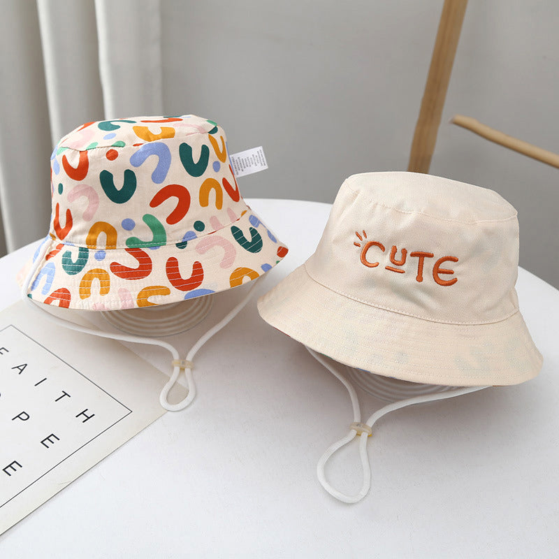 kids double-sided bucket hat, view 3 - MRSLM