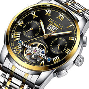 men's luminous hollow automatic mechanical watch, view 11 - MRSLM