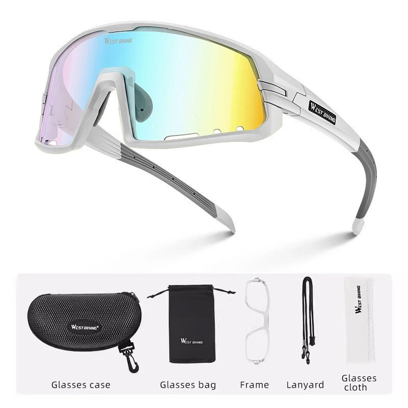 photochromic cycling sunglasses, view 4 - MRSLM