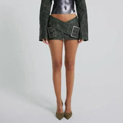 faux leather mini skirt - MRSLM