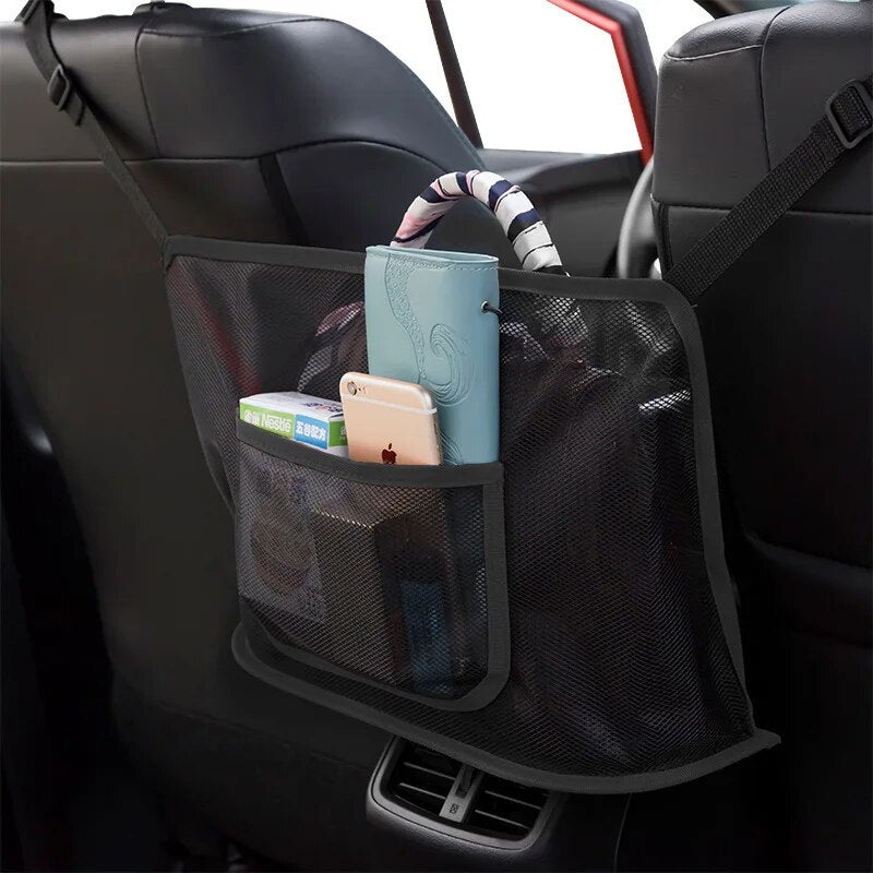 car seat storage net and pet barrier, view 9 - MRSLM