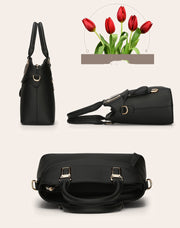 women's PU messenger shoulder handbag, view 8 - MRSLM