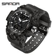 Dual display sports watch for men, view 8 - MRSLM