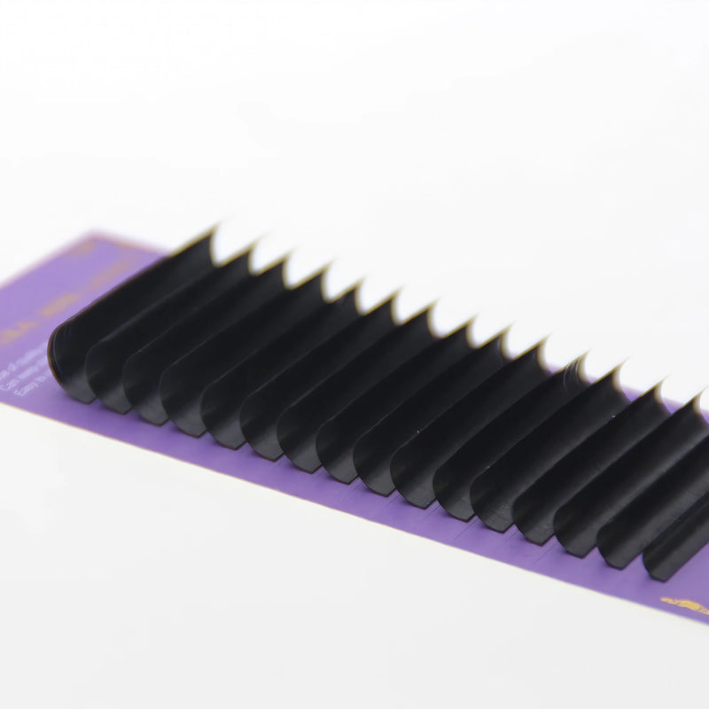 Soft curl faux mink individual eyelash extensions, view 8 - MRSLM